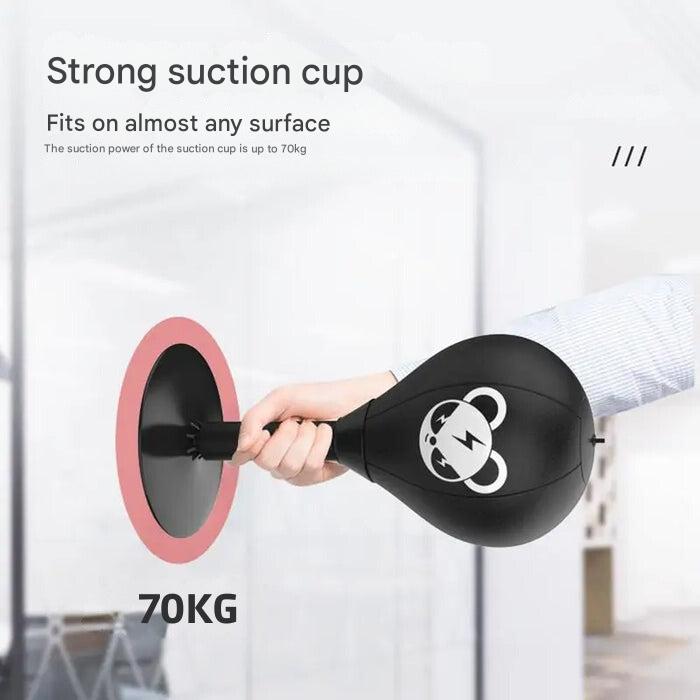Davy | Punching Ball with Strong Suction Base - PowerStrike