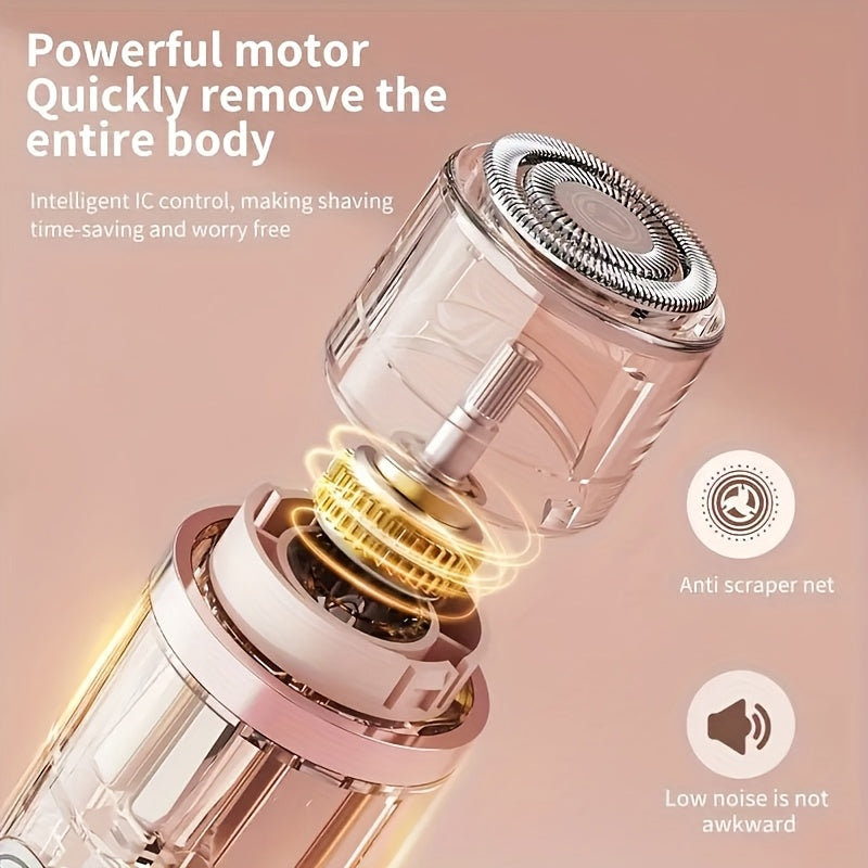 Davy | PureSilk | Cordless Electric Women's Shaver - Smooth Skin, Anywhere