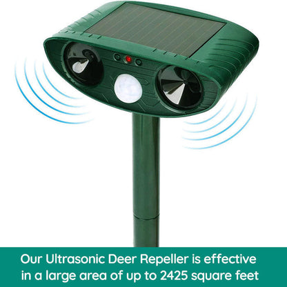 Davy | Solar Ultrasonic Pest Repeller for Outdoors
