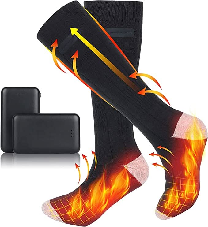 Davy | Rechargeable Heated Socks with Adjustable Temperature