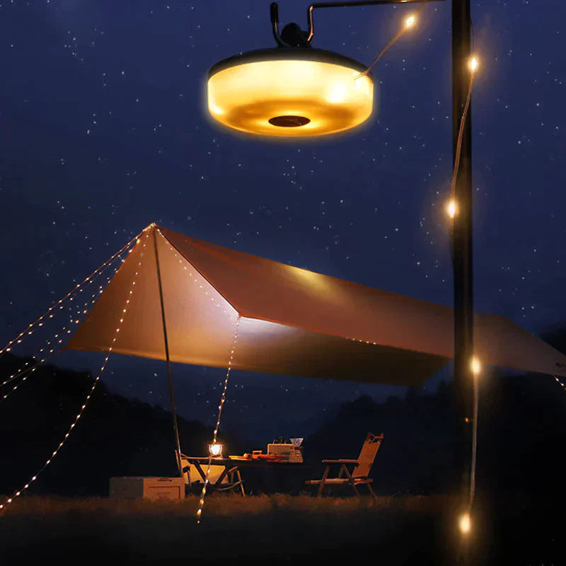 Davy | Rechargeable Outdoor Lantern with LED Strip