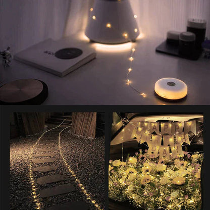 Davy | Rechargeable Outdoor Lantern with LED Strip