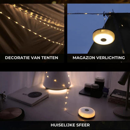 Davy | Rechargeable Outdoor Lantern with LED Strip