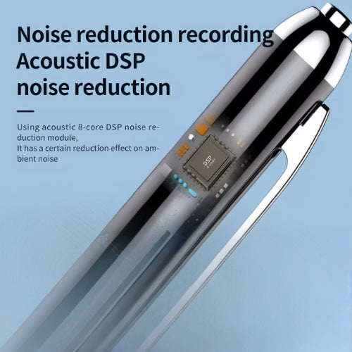 Davy | Recorder Pen with Voice Activation, Discreet Sound Recorder for Covert Surveillance