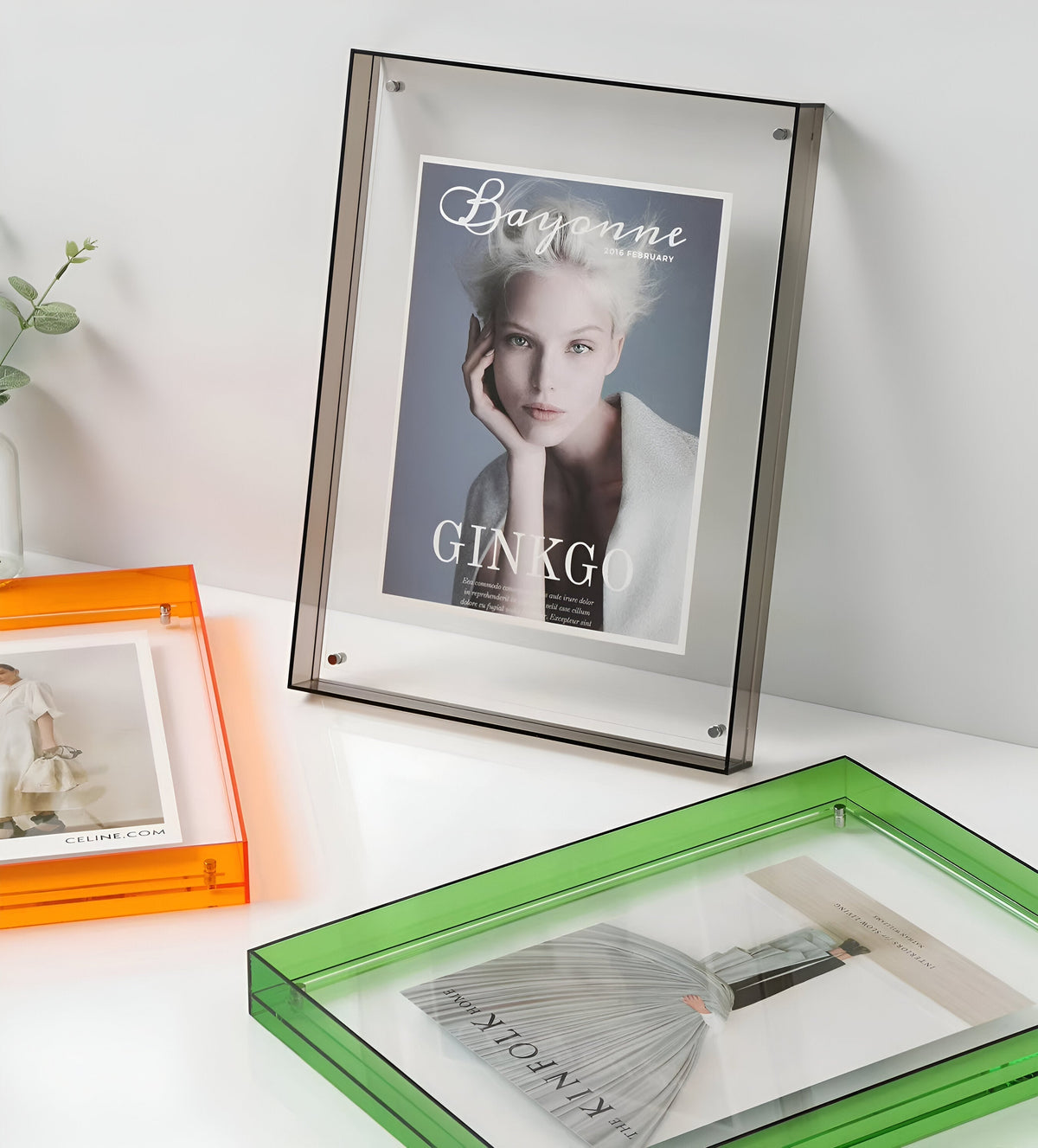 Davy | RectaCryl Picture Frame - Modern, Minimalist Acrylic Picture Frame