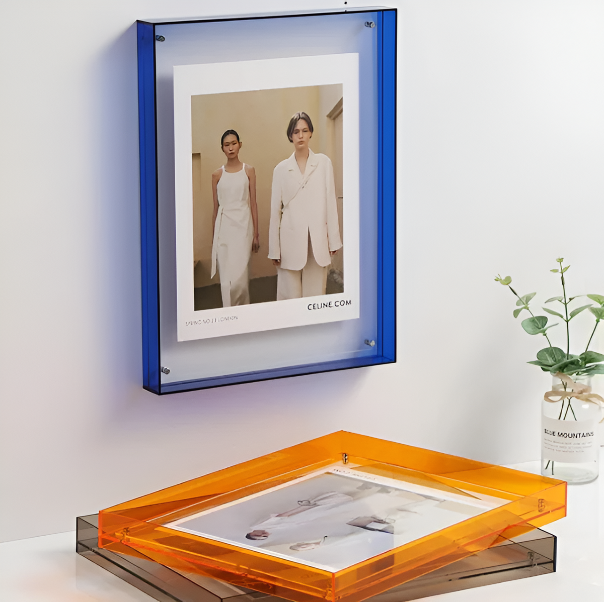 Davy | RectaCryl Picture Frame - Modern, Minimalist Acrylic Picture Frame