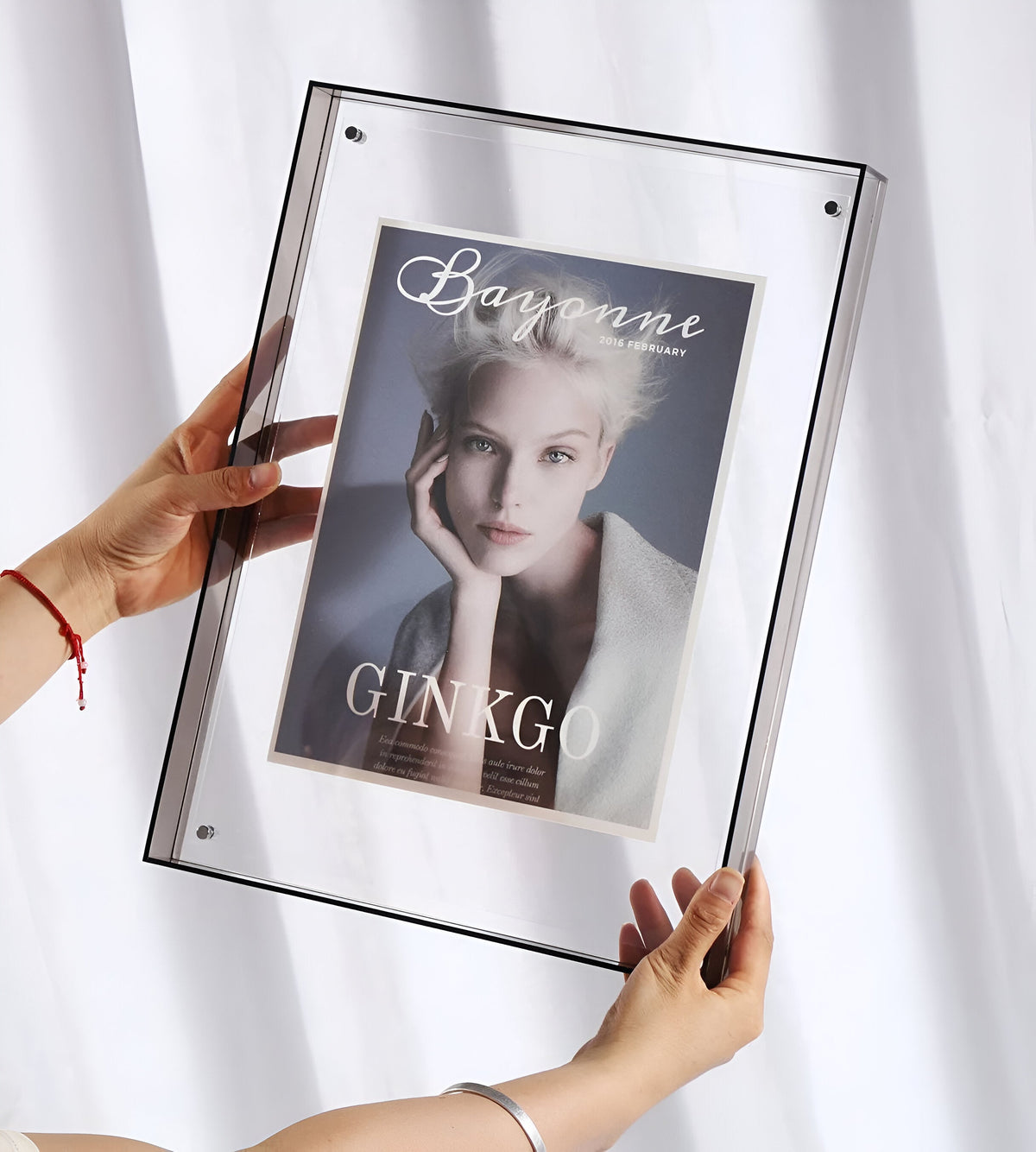 Davy | RectaCryl Picture Frame - Modern, Minimalist Acrylic Picture Frame