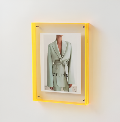 Davy | RectaCryl Picture Frame - Modern, Minimalist Acrylic Picture Frame