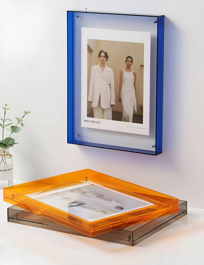 Davy | RectaCryl Picture Frame - Modern, Minimalist Acrylic Picture Frame