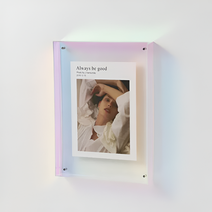 Davy | RectaCryl Picture Frame - Modern, Minimalist Acrylic Picture Frame