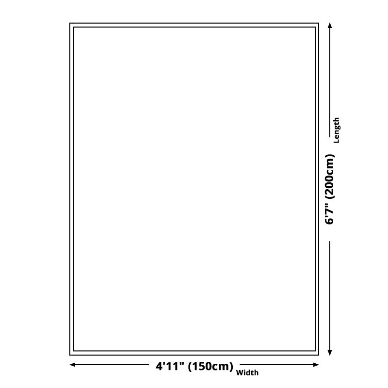 Davy | Rectangular Mat | Optical Effect Pattern