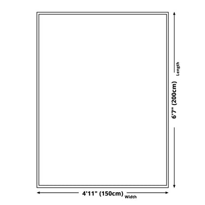Davy | Rectangular Mat | Optical Effect Pattern