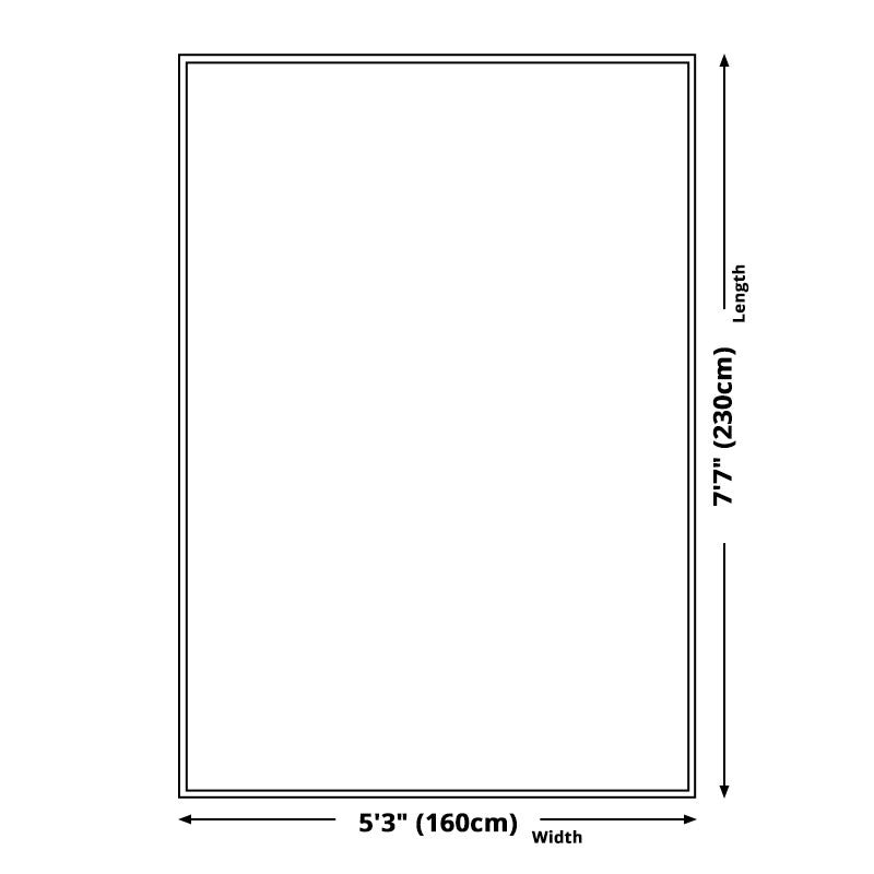 Davy | Rectangular Mat | Optical Effect Pattern