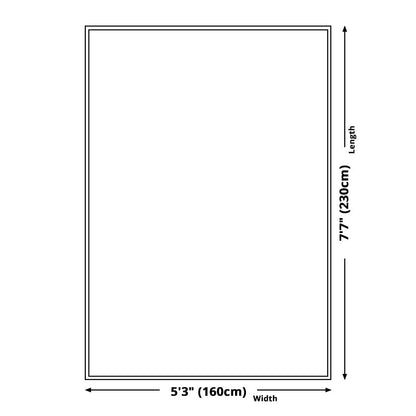 Davy | Rectangular Mat | Optical Effect Pattern