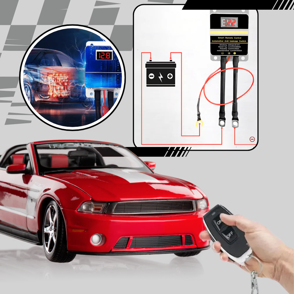 Davy | Wireless Car Battery Isolation Switch
