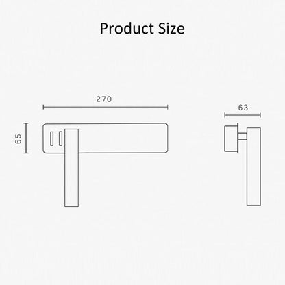 Davy | Adjustable LED Wall Lamp for Bedroom Reading