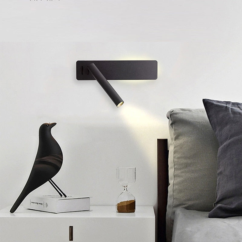 Davy | Adjustable LED Wall Lamp for Bedroom Reading