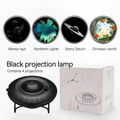 Davy | Rotating Galaxy Projector with Nebula & Stars