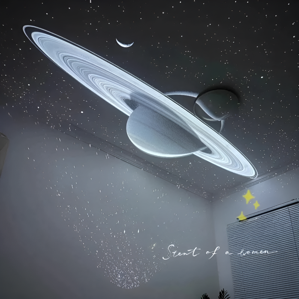 Davy | Rotating Galaxy Projector with Nebula & Stars