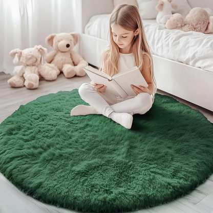 Davy | Round Shag Rug 150 cm
