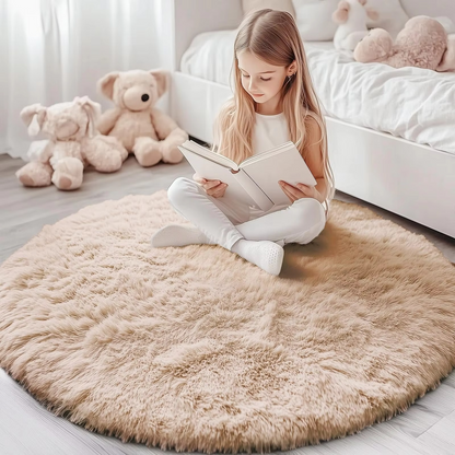 Davy | Round Shag Rug 150 cm