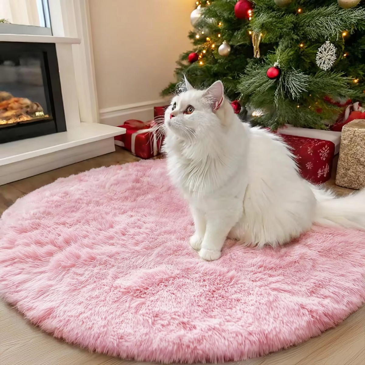 Davy | Round Shag Rug 150 cm