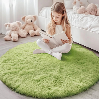 Davy | Round Shag Rug 150 cm