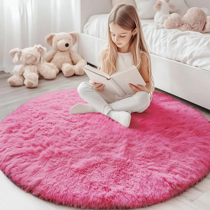 Davy | Round Shag Rug 150 cm
