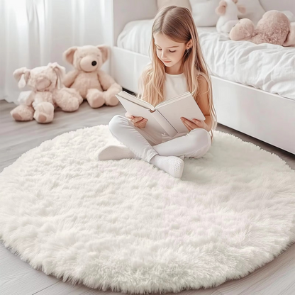 Davy | Round Shag Rug 150 cm