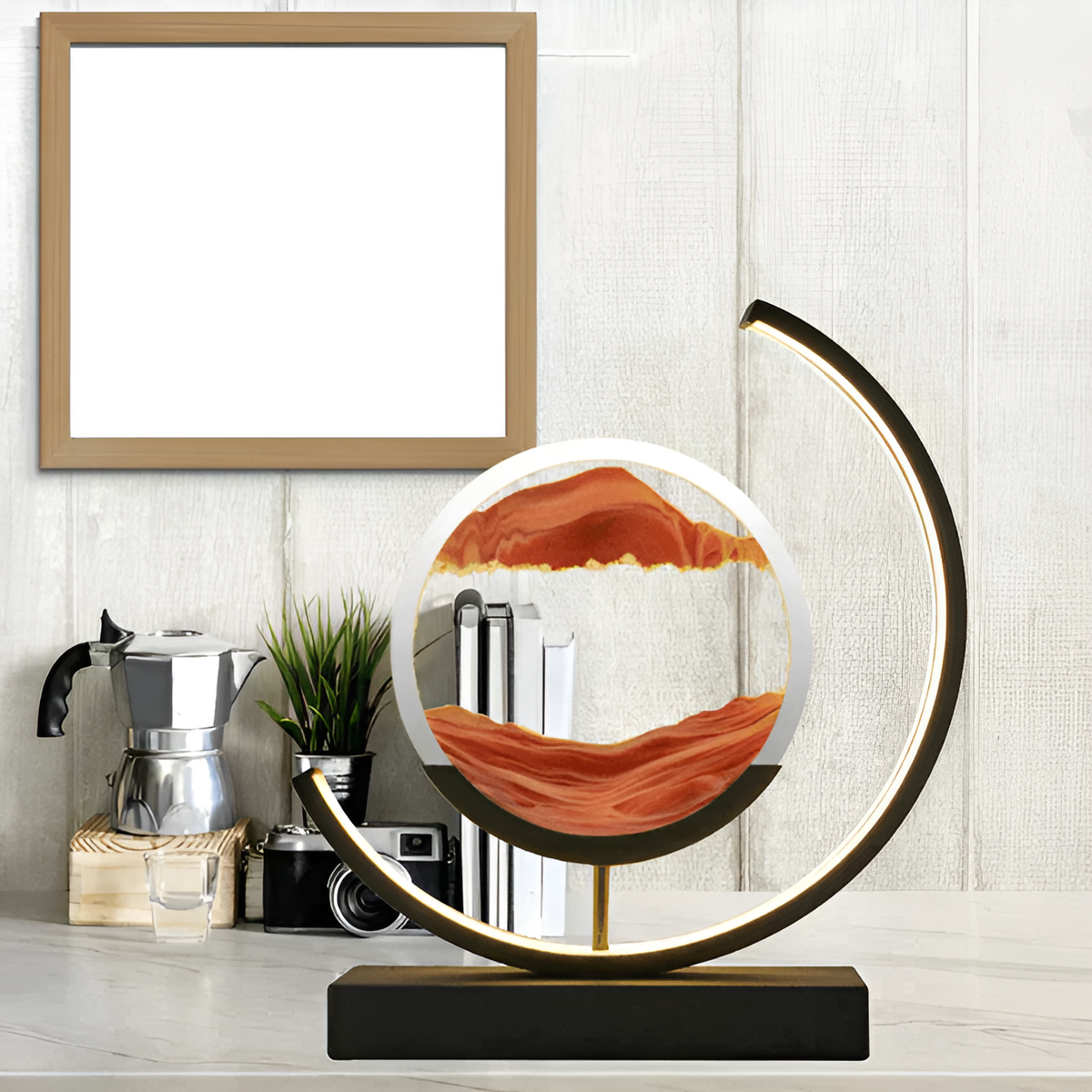 Davy | Adjustable Sand Lamp with Remote Control