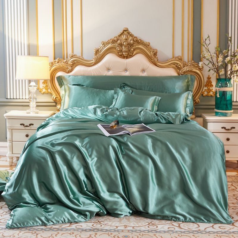 Davy | Satin Duvet Cover Set - Soft & Smooth Feel