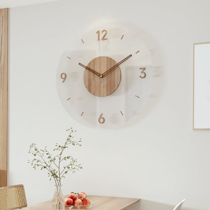 Davy | Scandinavian Style Wooden Wall Clock - WoodWave