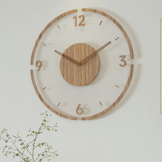 Davy | Scandinavian Style Wooden Wall Clock - WoodWave