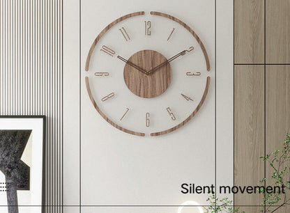 Davy | Scandinavian Style Wooden Wall Clock - WoodWave