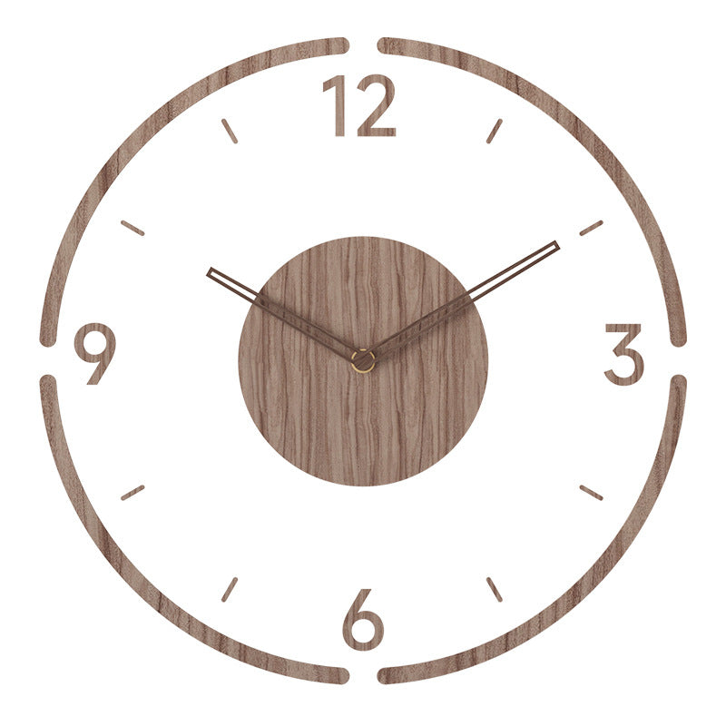 Davy | Scandinavian Style Wooden Wall Clock - WoodWave