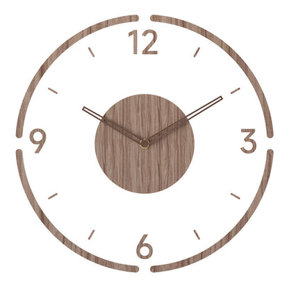 Davy | Scandinavian Style Wooden Wall Clock - WoodWave