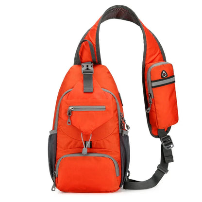 Davy | SecurePack | Anti-Theft Waterproof Multi-Pocket Shoulder Backpack – Lightweight Crossbody Travel Bag