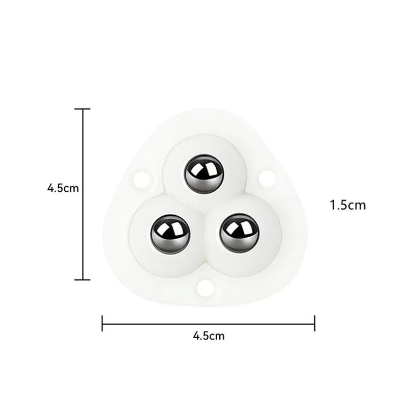 Davy | Self-Adhesive Full Rotating Furniture Mover Wheel Rollers