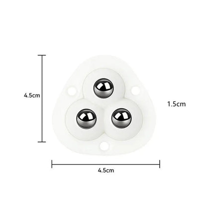 Davy | Self-Adhesive Full Rotating Furniture Mover Wheel Rollers