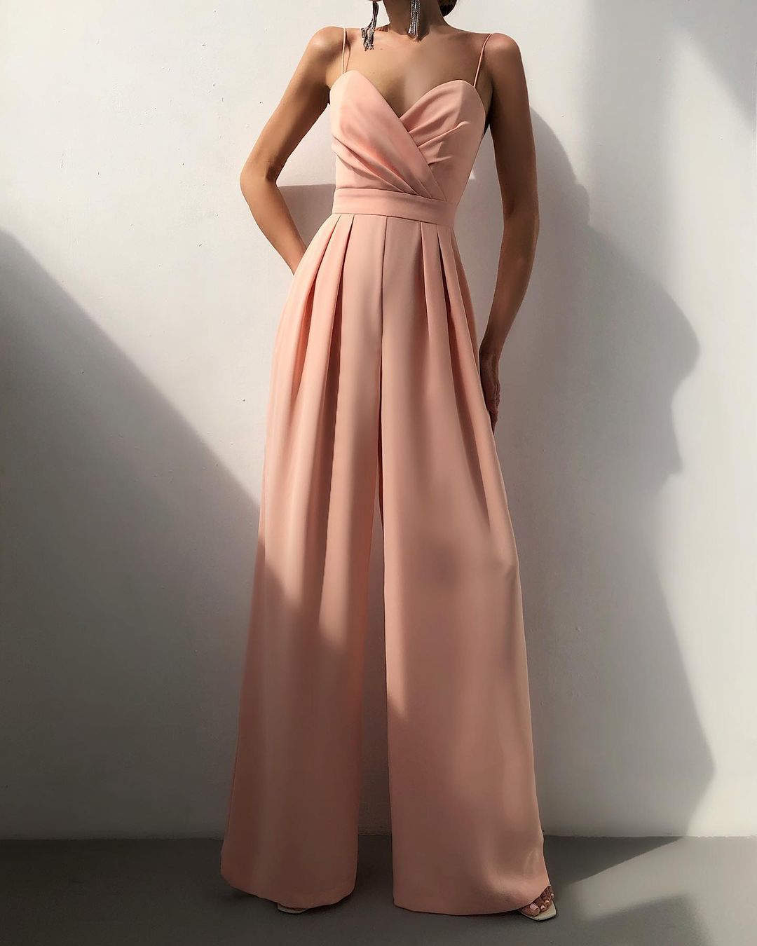 Women's Elegant Wide-Leg Jumpsuit