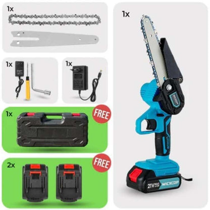 Davy | SharpCut 6” Wireless Chainsaw | Powerful and Ergonomic | Lightweight