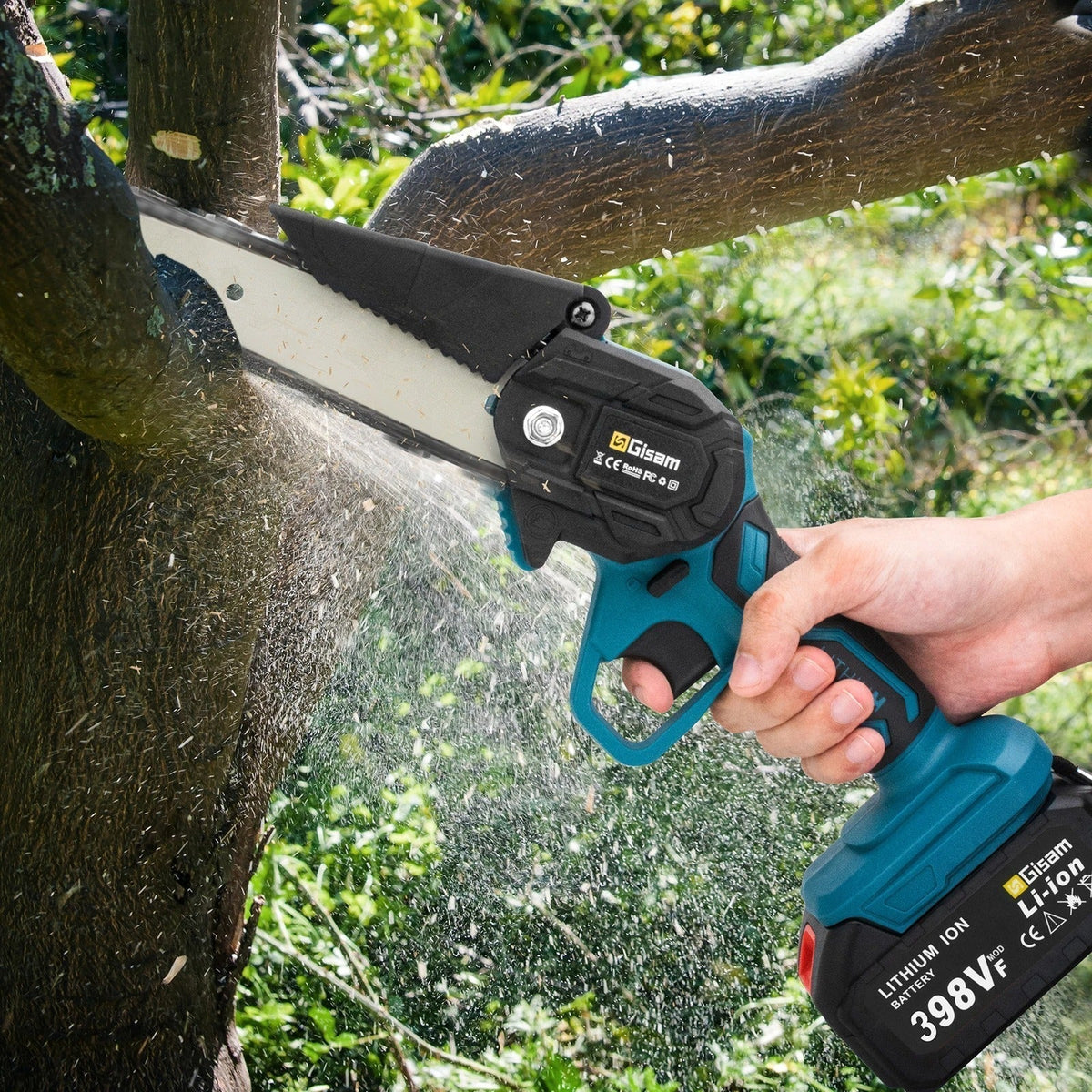 Davy | SharpCut 6” Wireless Chainsaw | Powerful and Ergonomic | Lightweight