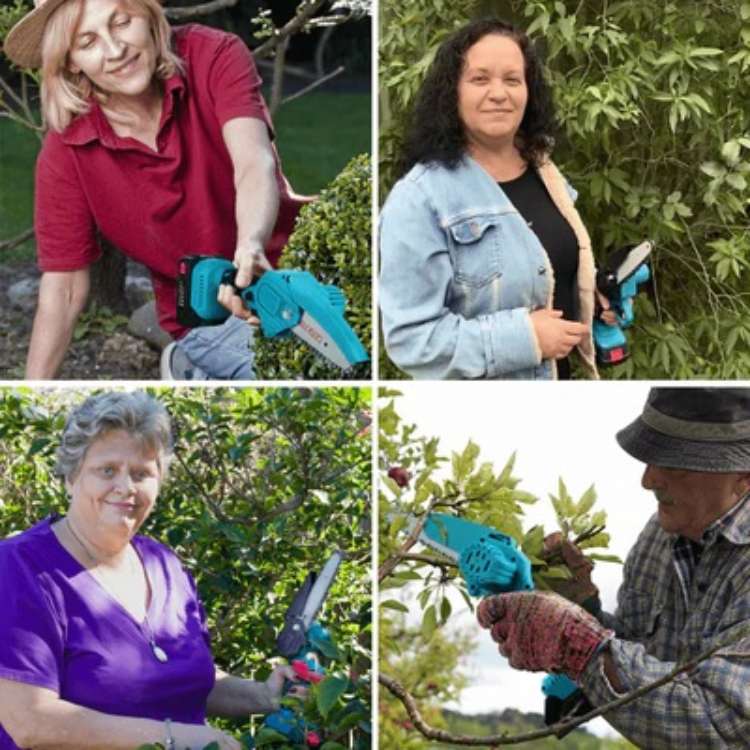Davy | SharpCut 6” Wireless Chainsaw | Powerful and Ergonomic | Lightweight