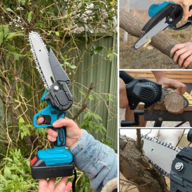 Davy | SharpCut 6” Wireless Chainsaw | Powerful and Ergonomic | Lightweight