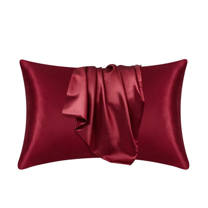 Davy | Zippered Satin Pillow Cover for Smooth Sleep