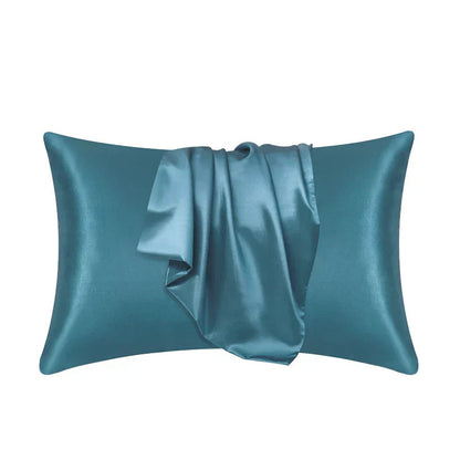 Davy | Zippered Satin Pillow Cover for Smooth Sleep