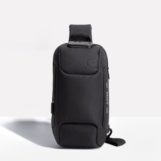 Davy | Shoulder Bag with USB Charging and Locking Mechanism
