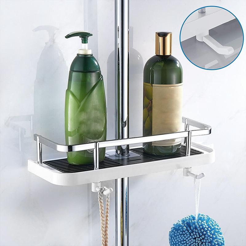 Davy | No-Drill Bathroom Organizer Shelf for Shower