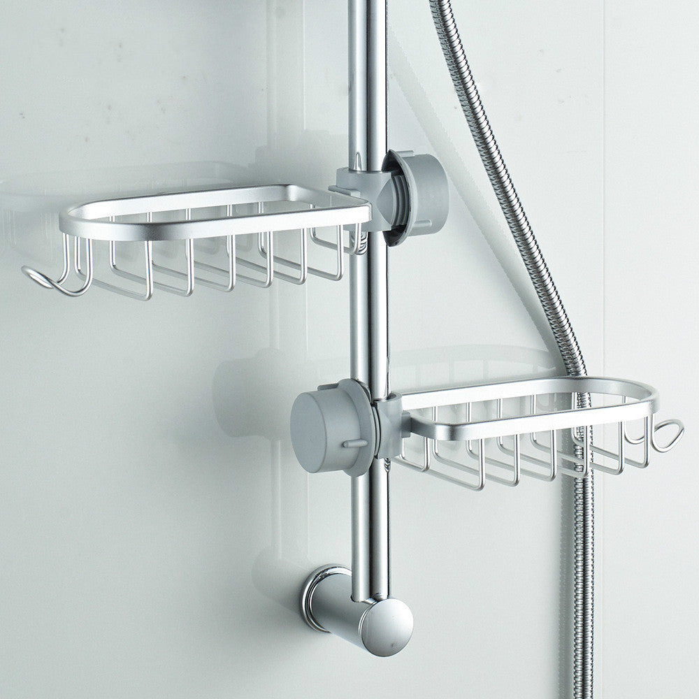 Davy | Aluminum Shower Basket for Soap and Essentials