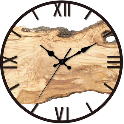 Davy | Acrylic & Wood Wall Clock - Silent Operation